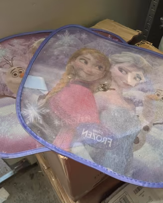 Coppia Tendine Parasole Auto Disney Frozen