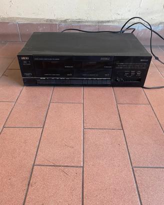 Doppio registratore cassette AKAI