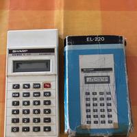 Calcolatrice Sharp EL 220