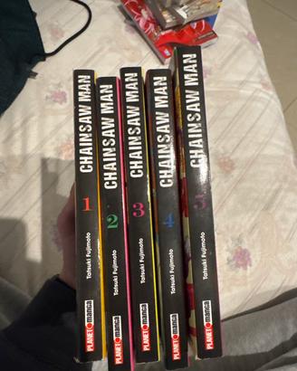 chainsaw man da 1 al 5