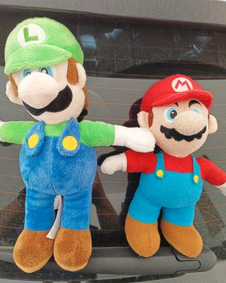 Super Mario e Luigi Bros peluches