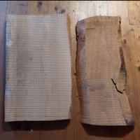 2 tavole in legno massello