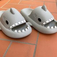 Ciabatte mare piscina squalo palestra 44/45 NUOVE