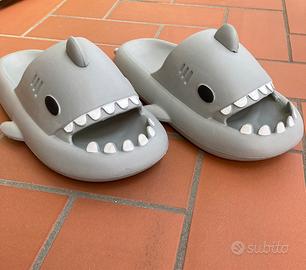 Ciabatte mare piscina squalo palestra 44/45 NUOVE