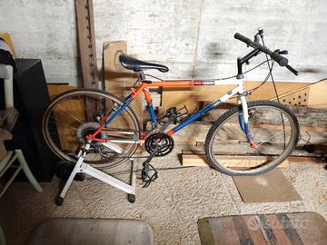 Mountain bike + rullo da allenamento