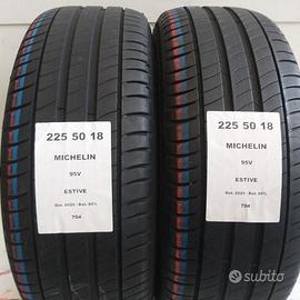 2 gomme 225 50 18 michelin a704