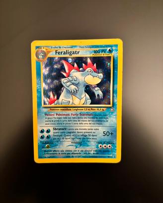 Carta Pokemon - Feraligatr 4/111 Neo Genesis Holo