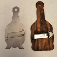 Tagliatartufi acciaio e legno