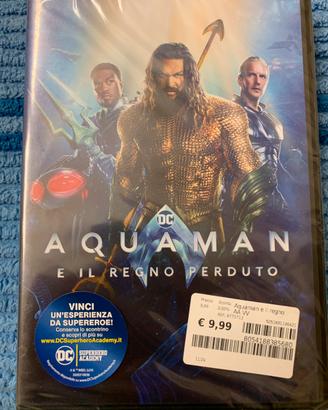 DVD Aquaman e il regno perduto
