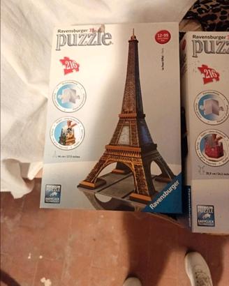 puzzle 3d tour Eiffel 