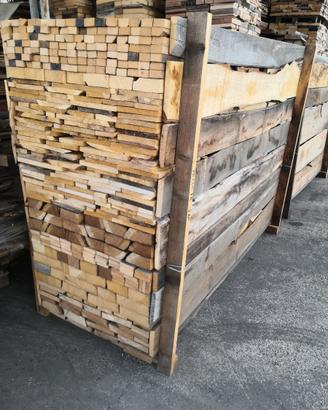 Legna da ardere essiccata tagliata