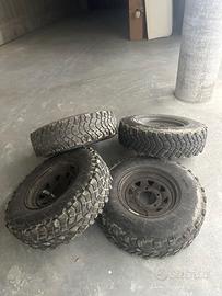 CERCHI LANDROVER DEFENDER + GOMME 235/85/16