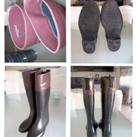 Stivali donna pelle scarpe firmate gomma Camomilla