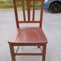 2x sedie antiche in legno