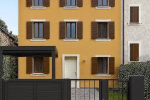 Villa a schiera da ristrutturare con progetto