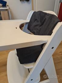 Sedia evolutiva Hauck con tutti gli accessori sdra