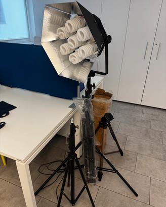 Set illuminazione per fotografia
