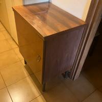 Macchina fa cucite a pedale Singer con mobiletto