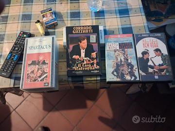lotto 4 vhs e 2 dvd
