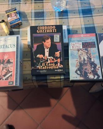 lotto 4 vhs e 2 dvd