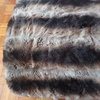 Plaid pelliccia ecologica 