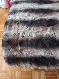 Plaid pelliccia ecologica 