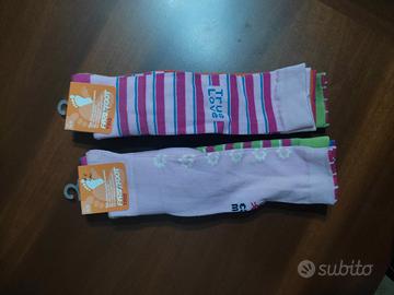 calze lunghe bambina 6/8 anni 