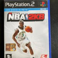 Gioco PS2 Playatation 2 NBA 2K8 2008