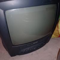 Televisore 14 pollici con videoregistratore
