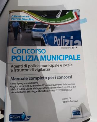 Libro concorso di polizia municipale