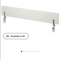Spondine letto IKEA bianche