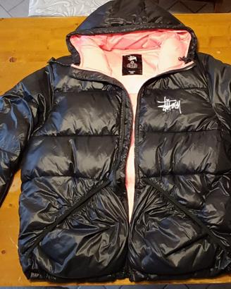 GIACCONE DONNA NERO CON FODERA ROSA