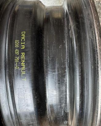 Cerchi in Ferro da 15" Originali Renault / Dacia (