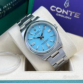 🩵ROLEX OYSTER PERPETUAL 36 TIFFANY DIAL REF126000