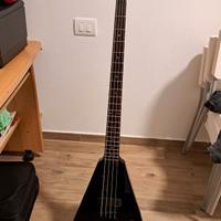 Basso elettrico 4 corde DEAN METALMAN V freccia