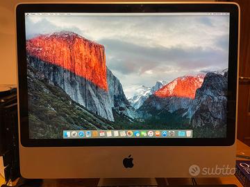 iMac early 2009 (potenziato con SSD e 8 GB ram)