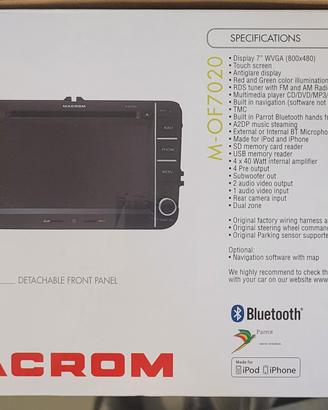 Autoradio Macrom OF7020