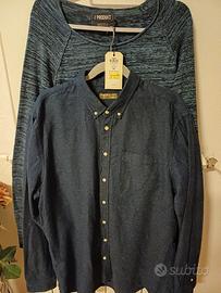 Camicia e maglia da uomo XXL,nuovi