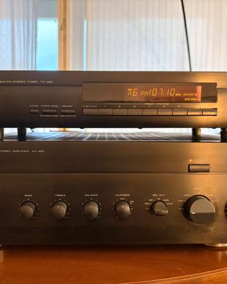 Amplificatore Yamaha ax-490 + Tuner Yamaha tx-480