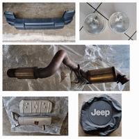 fari marmitta paraurti copriruota jeep wrangler 