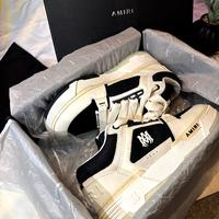 Scarpe Amiri MA-1 Hight Top Sneakers Black White -