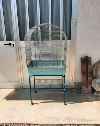 Gabbia pappagallo e cocorite