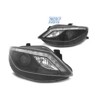 FARI PER SEAT IBIZA 6J 08-2 LOOK R8 NERI