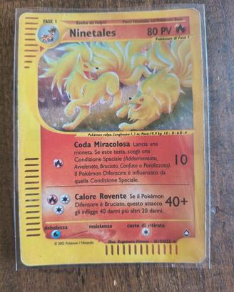 Ninetales H19/H32 – Aquapolis – Holo – Italiano