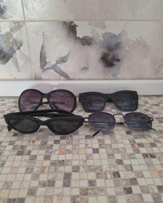 4 occhiali stock lotto