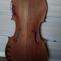 Tavola in abete rosso da violoncello tedesco fine