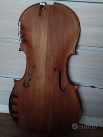 Tavola in abete rosso da violoncello tedesco fine