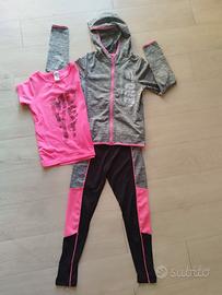 abbigliamento sportivo ragazza 