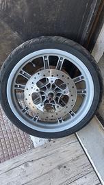 Ruota anteriore con dischi piaggio beverly