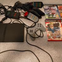 PlayStation 2 + giochi e accessori